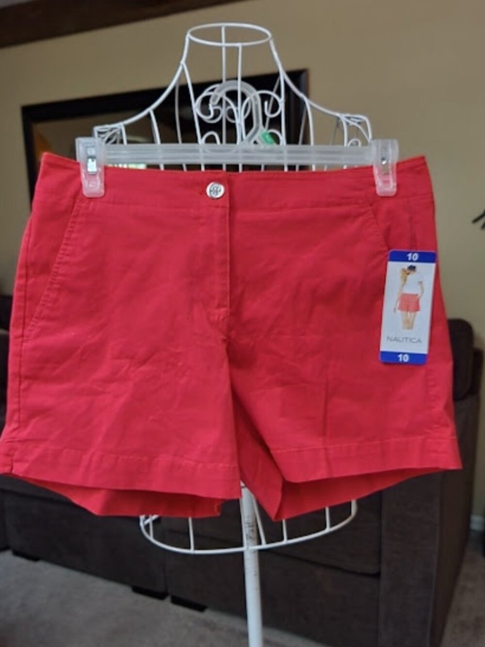NWT Nautica sz 10 coral shorts